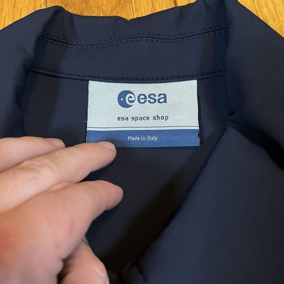ESA European Space Agency Women’s Space Capsule Coat Medium Made in Italy - Picture 3 of 12